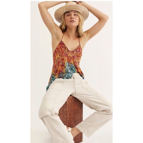 Free People Cami in Wave Combo. - Picture 2 of 8